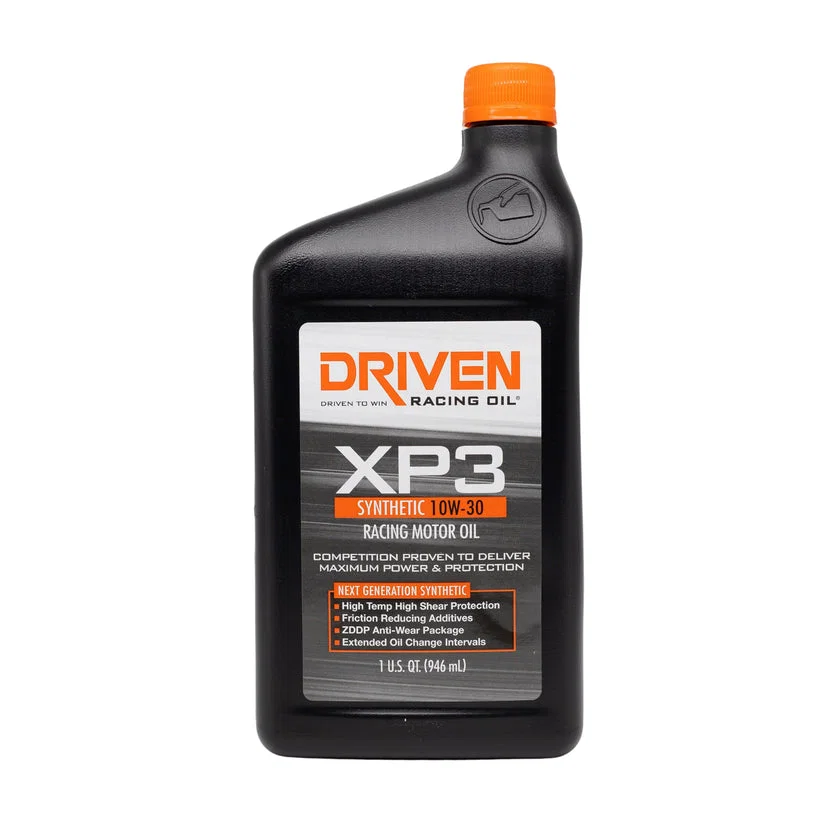 00306 – DRIVEN RACE Oil, SAE 10W30 Synthetic 1 Quart Bottle Single